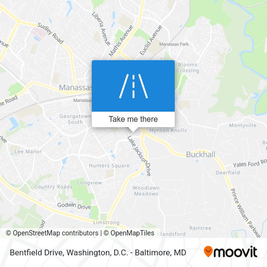 Mapa de Bentfield Drive
