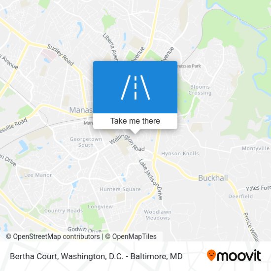 Bertha Court map