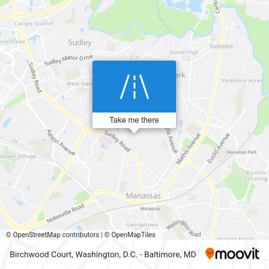 Birchwood Court map