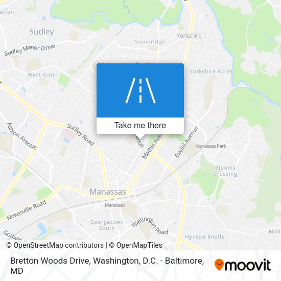 Bretton Woods Drive map
