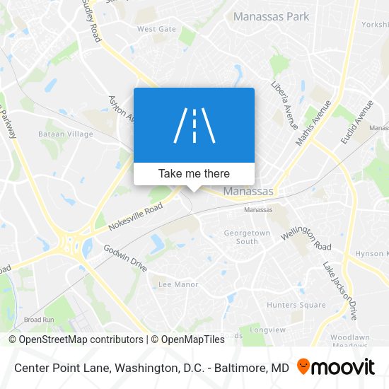 Mapa de Center Point Lane
