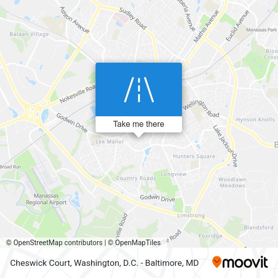 Cheswick Court map
