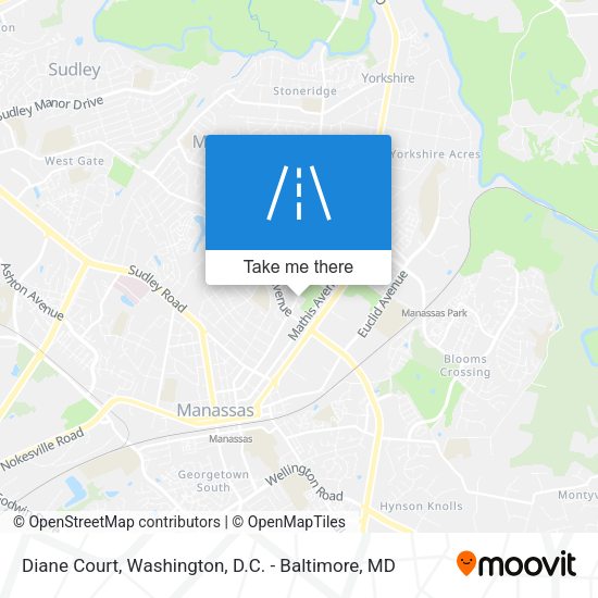 Diane Court map