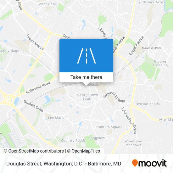 Douglas Street map