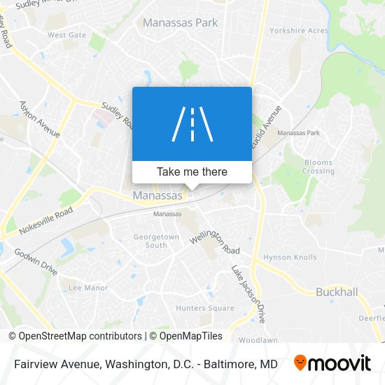 Fairview Avenue map