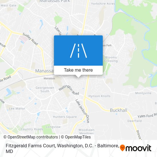 Mapa de Fitzgerald Farms Court