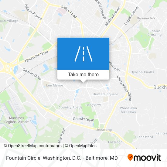 Fountain Circle map