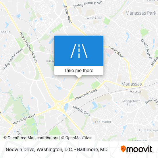 Mapa de Godwin Drive