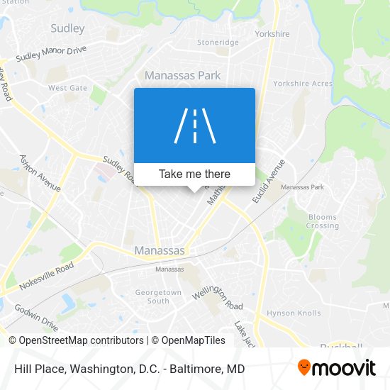 Hill Place map