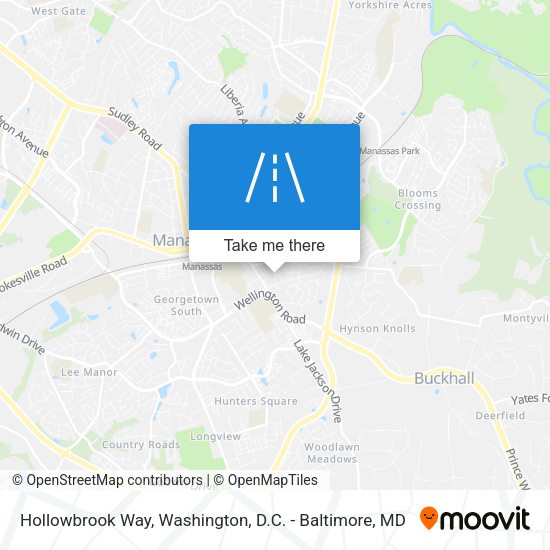 Mapa de Hollowbrook Way