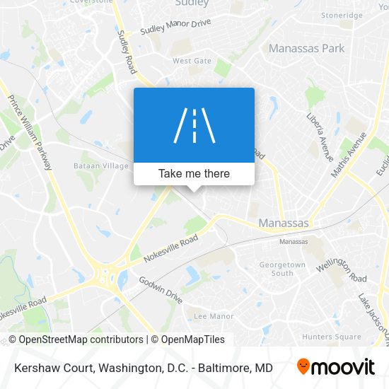 Kershaw Court map