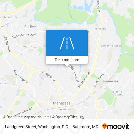 Landgreen Street map