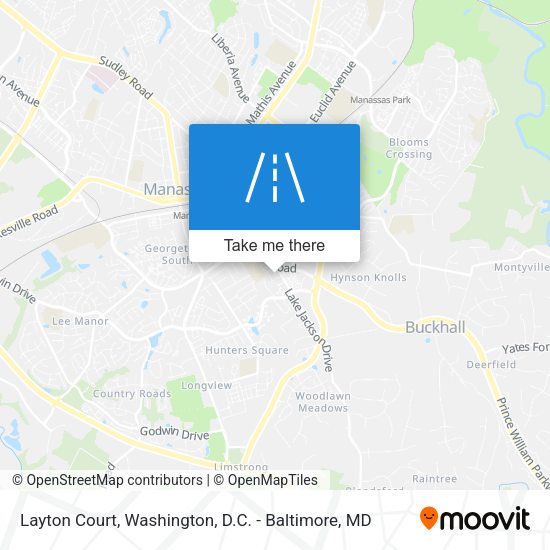 Layton Court map