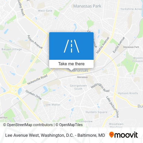 Mapa de Lee Avenue West