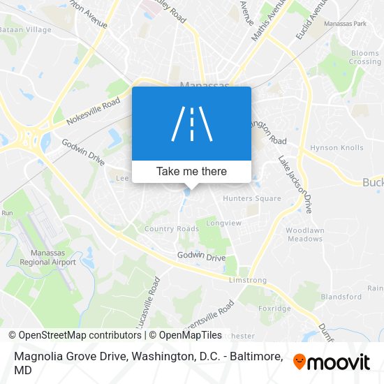 Mapa de Magnolia Grove Drive