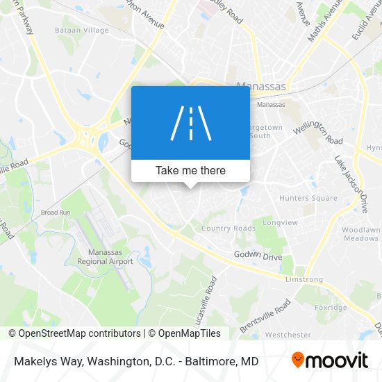 Makelys Way map