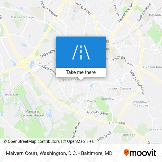 Malvern Court map