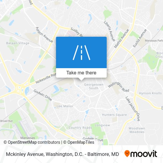 Mapa de Mckinley Avenue