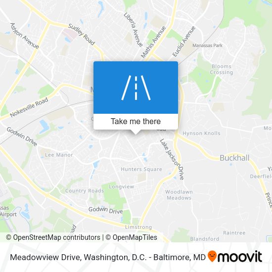 Mapa de Meadowview Drive