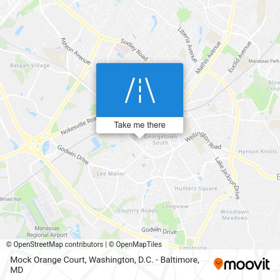 Mock Orange Court map