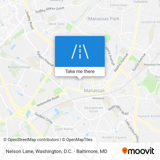 Nelson Lane map
