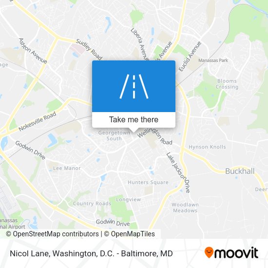Mapa de Nicol Lane