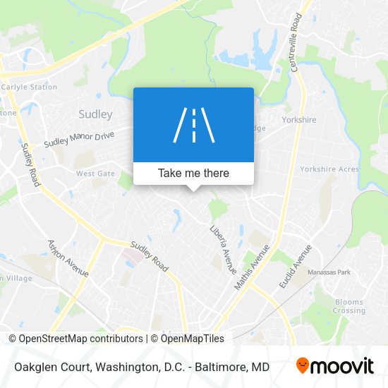 Oakglen Court map