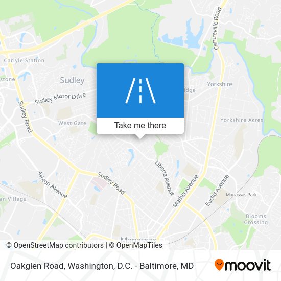 Oakglen Road map