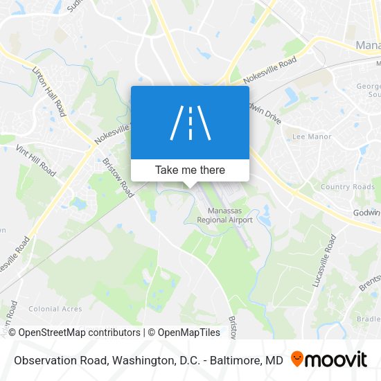 Mapa de Observation Road
