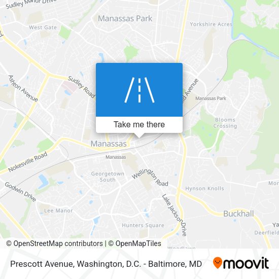 Prescott Avenue map