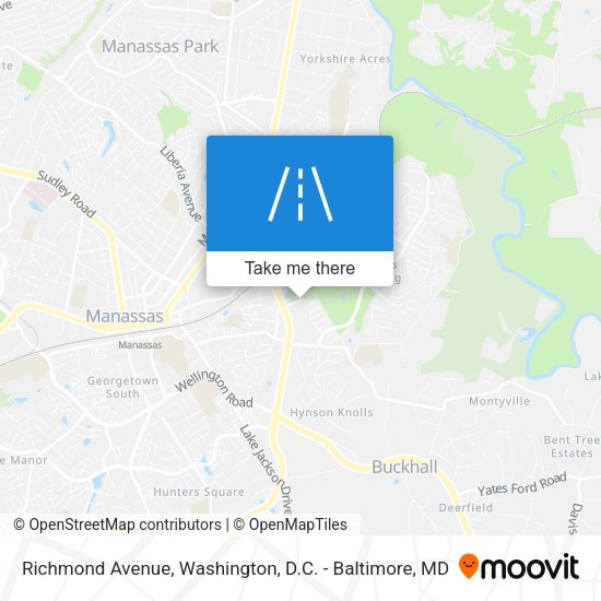 Richmond Avenue map