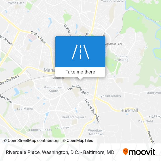 Riverdale Place map
