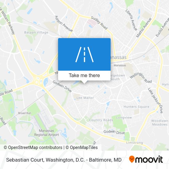 Mapa de Sebastian Court