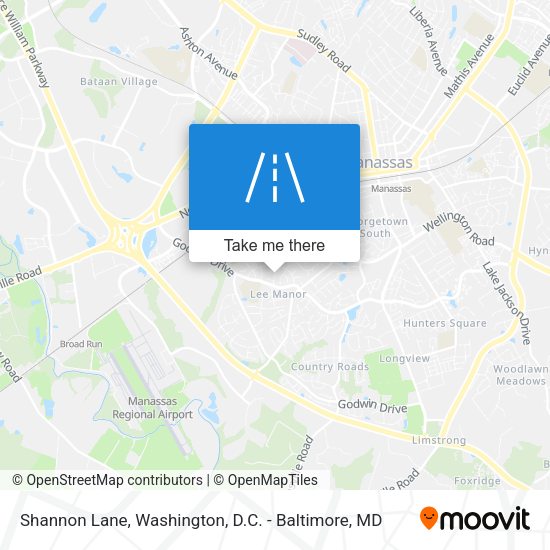 Shannon Lane map