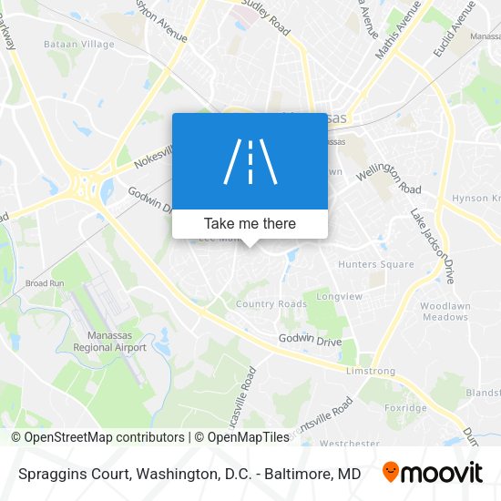 Mapa de Spraggins Court