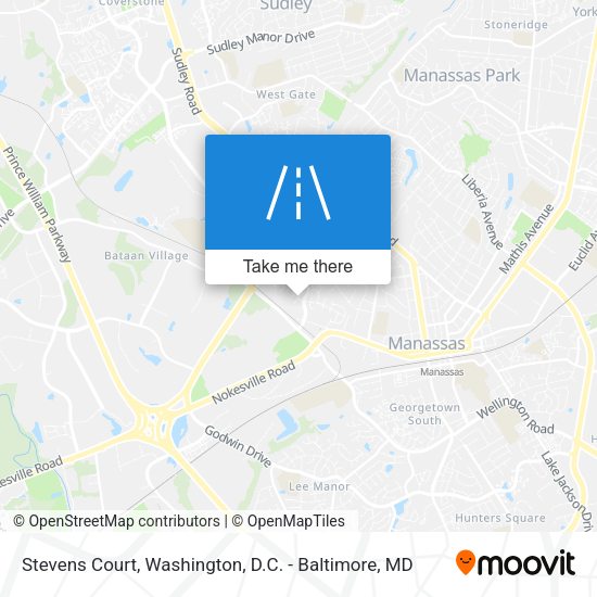 Stevens Court map