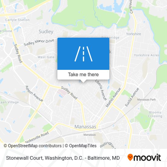 Stonewall Court map