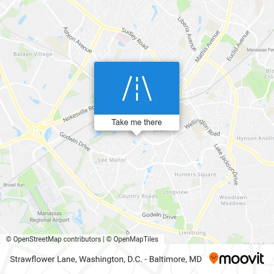 Strawflower Lane map