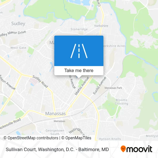 Sullivan Court map