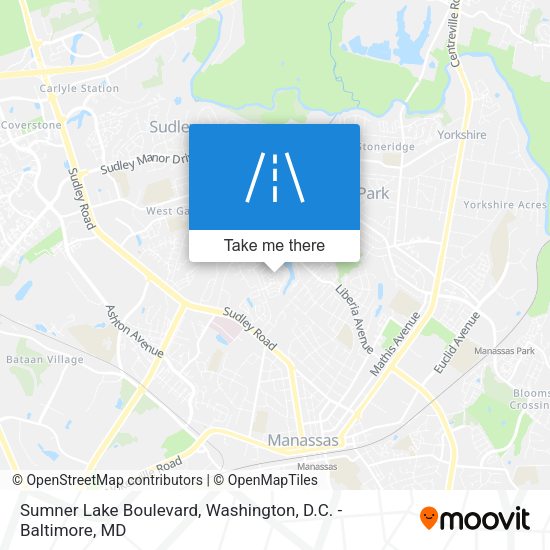Mapa de Sumner Lake Boulevard