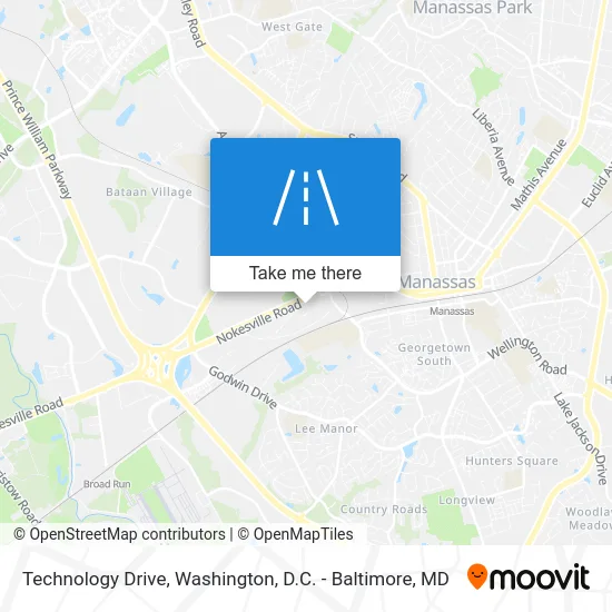 Technology Drive map