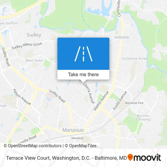 Terrace View Court map