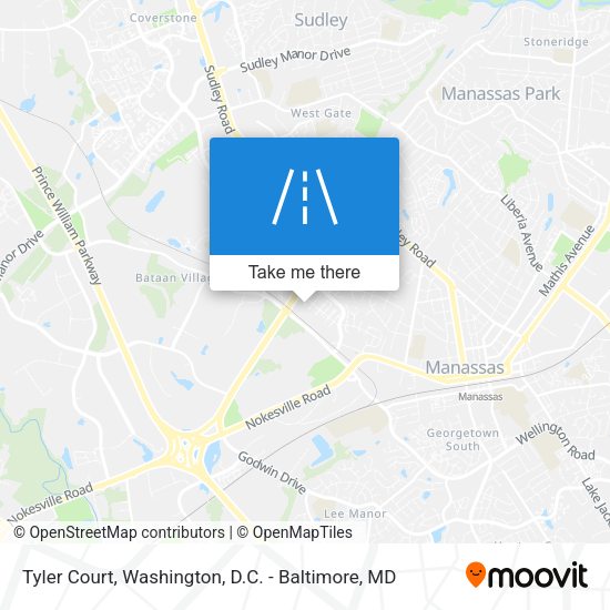 Tyler Court map