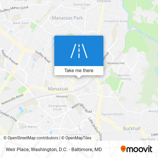 Weir Place map