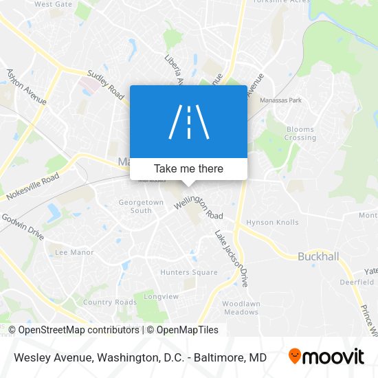 Mapa de Wesley Avenue