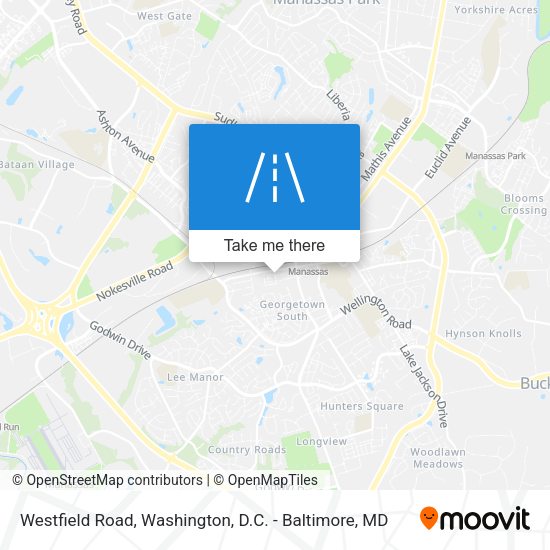 Mapa de Westfield Road