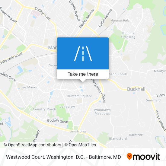 Mapa de Westwood Court