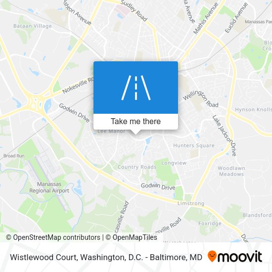 Mapa de Wistlewood Court