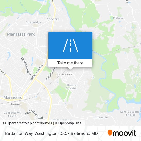 Mapa de Battallion Way