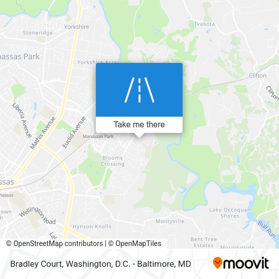 Bradley Court map